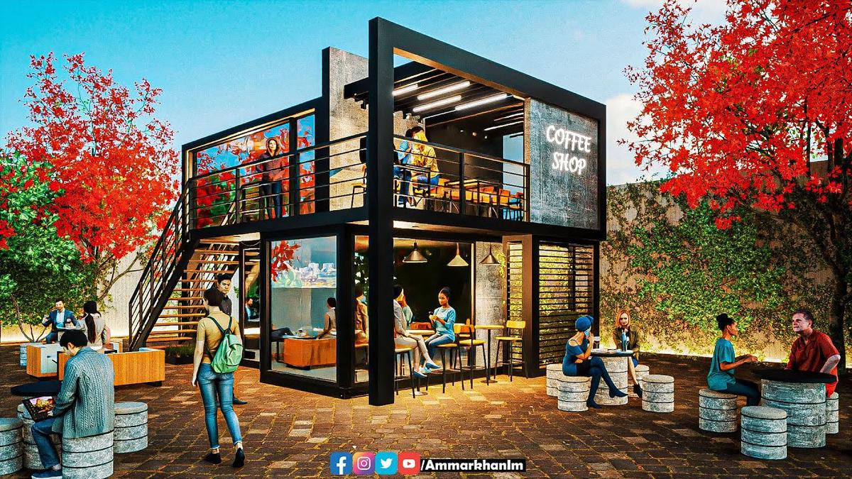 'Video thumbnail for Modern Coffee Shop Twinmotion 2022 | Ammar Khan'