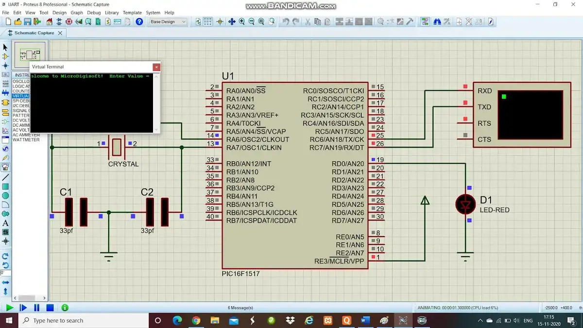 'Video thumbnail for UART Communication using PIC Microcontroller'