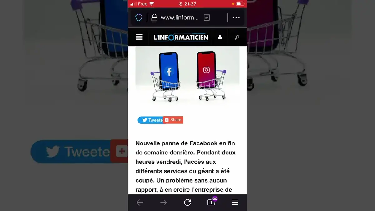 'Video thumbnail for Panne FB diversifier'