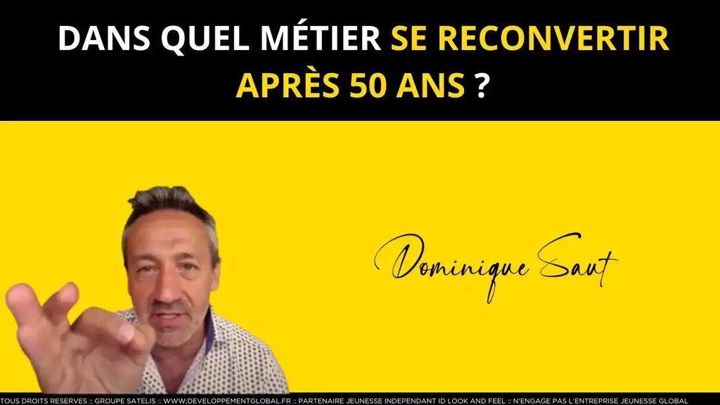 'Video thumbnail for Dans quel métier se reconvertir après 50 ans  ?'