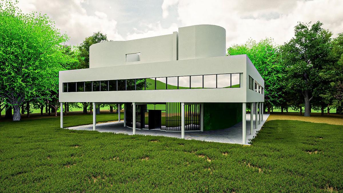 'Video thumbnail for Villa Savoye Twinmotion 2021 | Ammar Khan'