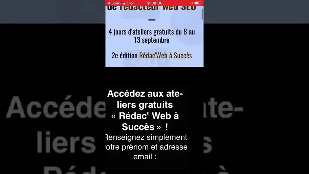 'Video thumbnail for Rédacteur web : augmenter son CA'